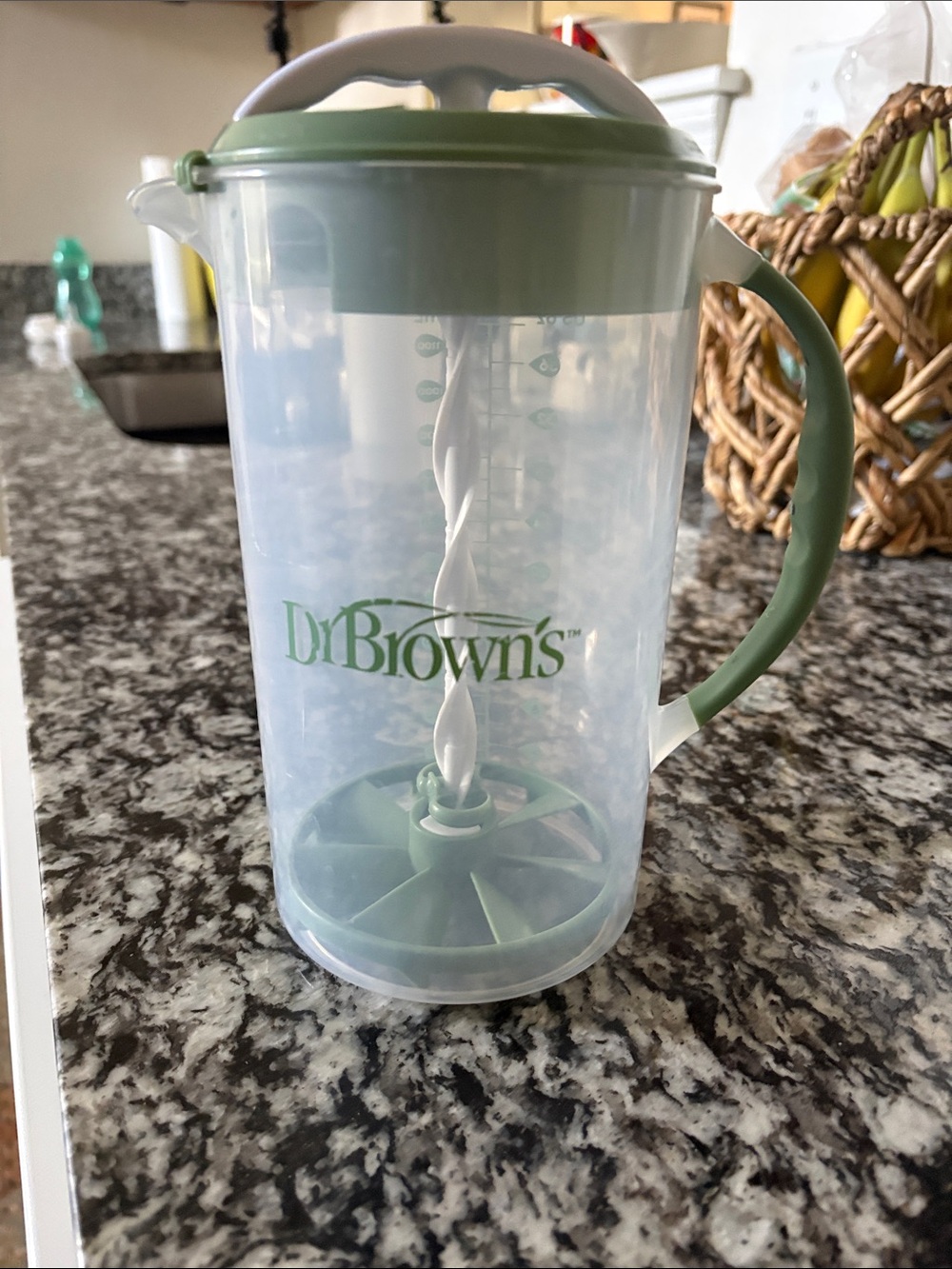 Dr. Brown's Green Bottle Mixer Pitcher